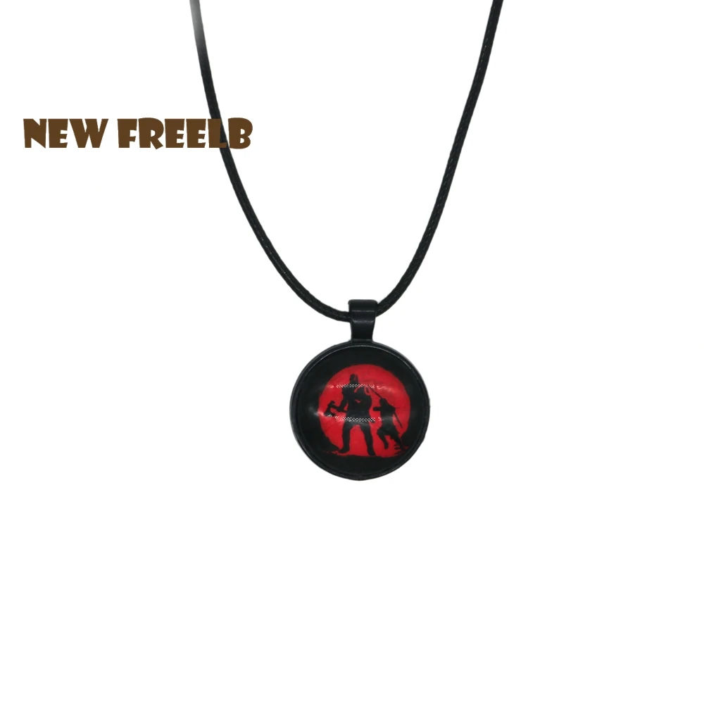 New Arrival God of War 4 Necklaces Black Time Gem Cabochon Pendant Rope Chain Fashion Jewelry for Women and Men fans 5 styles | Украшения и