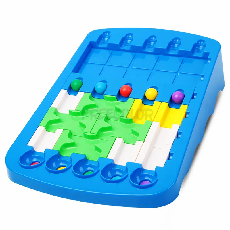 Игра Головоломка Путешествия для строительства пути настольная игра с