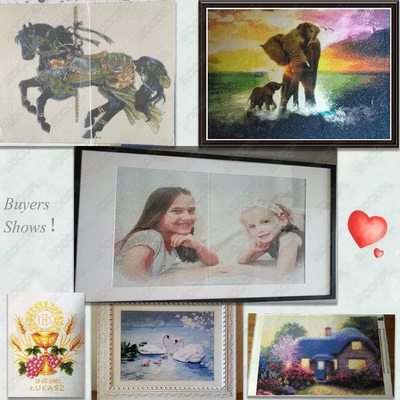 Diamond Painting Photo Custom,Full Drills Painting of Rhinestones,Needlework,Diamond Embroidery,Baby,Wedding Gift,Home Decor