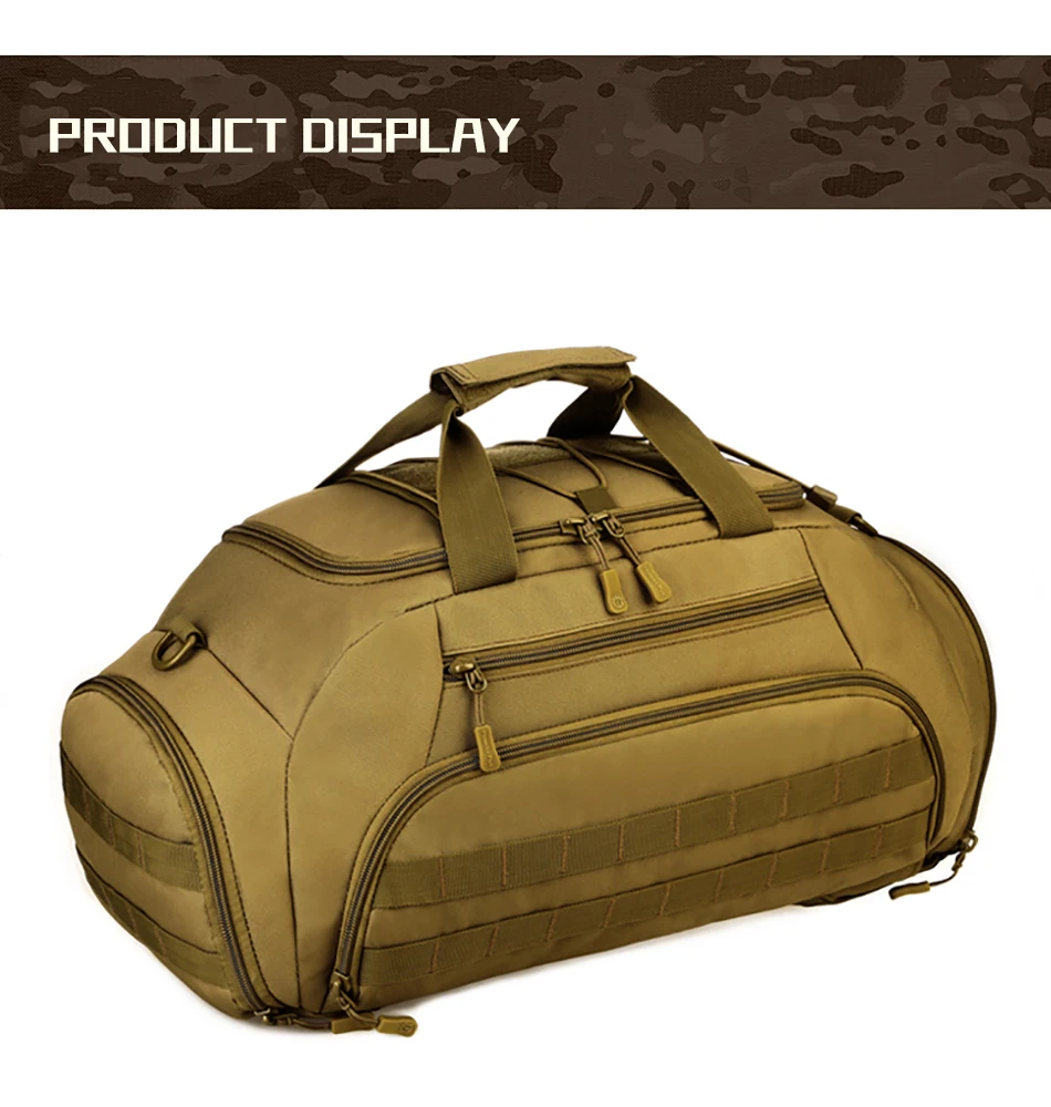 35L многофункциональная спортивная сумка, уличная камуфляжная тактическая сумка, сумки для спортзала, Путешествий, Походов, Кемпинга, спорта, рюкзак, военные рюкзаки