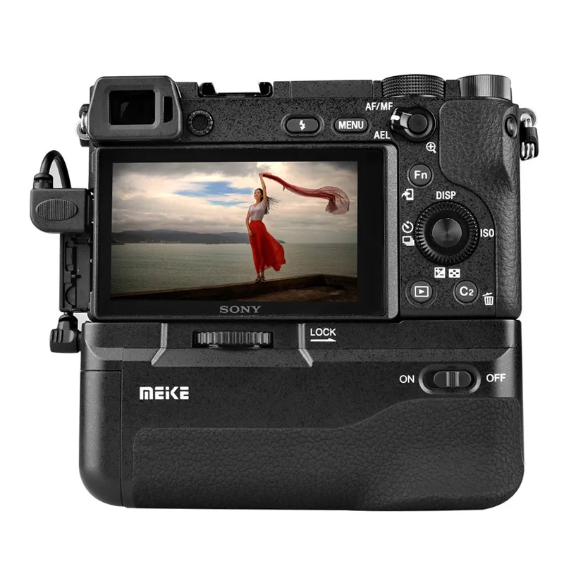 Meike MK A6300 Вертикальная Батарейная ручка для камеры Sony A6400 A6000|Батарейные ручки| |