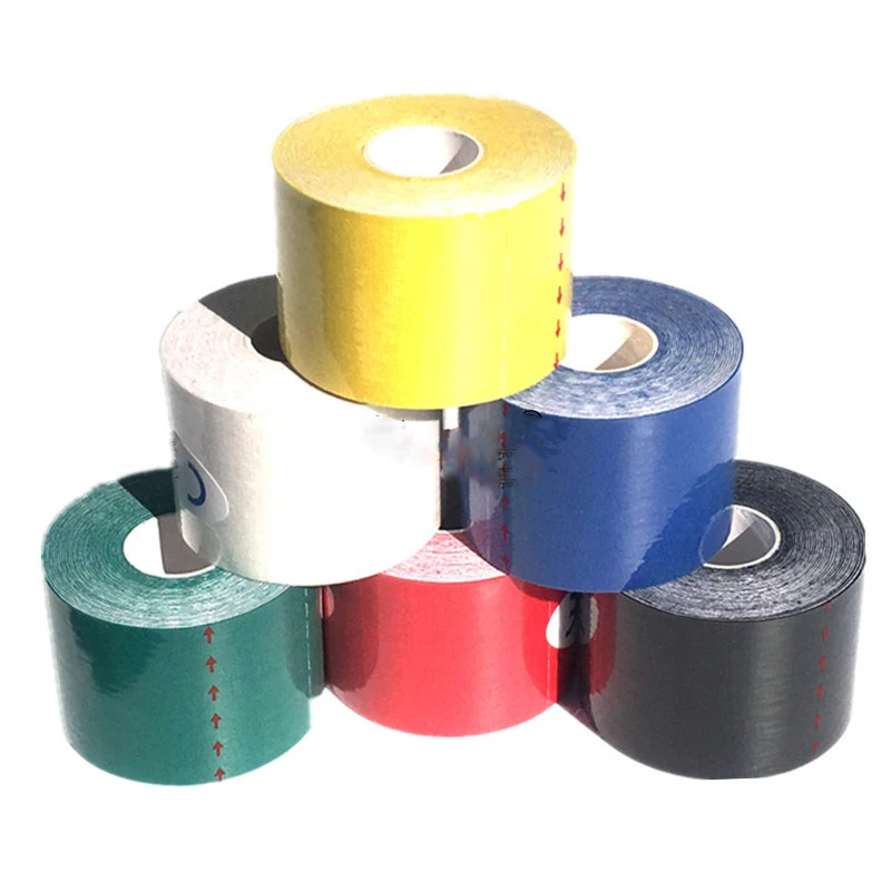 Лента для мускулов дышащие хлопковые носки 5 M эластичная лента рулон травма мышц