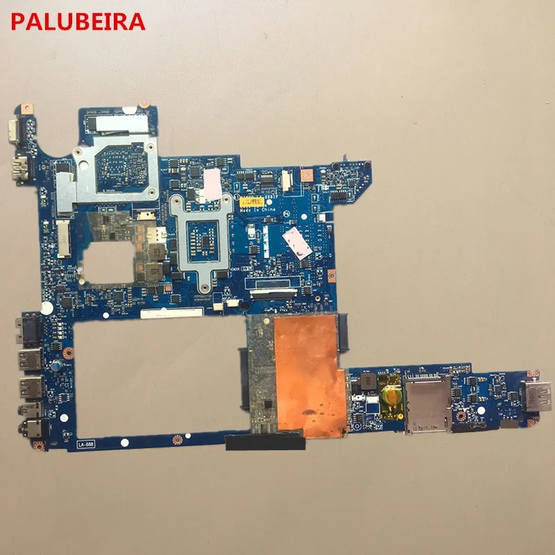 PALUBEIRA LA-6881P для lenovo Y470 ноутбук материнская плата DDR3 тестовая работа