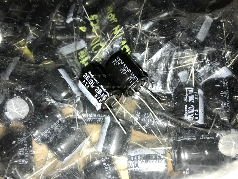 10 шт./30 шт. японский Рубин RUBYCON 200v100uf BXA 18x20 мм алюминиевый электролитический