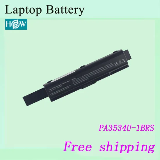 Аккумулятор для ноутбука Equium 6600 ма/ч аккумулятор Toshiba A300D 13X с аккумулятором на 1 2 4