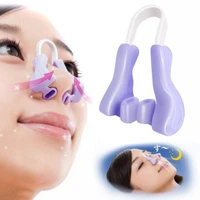 1pc purple nose up clip high quality nose lifting shaper bridge straightening clip corrector makeup face lifting beauty tools