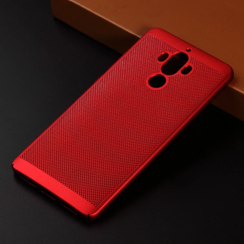 NOTOW NEW PC Hard shell Ultru-Thin honeycomb back cover heat sink cooling case for Hauwei Mate 9 phone |