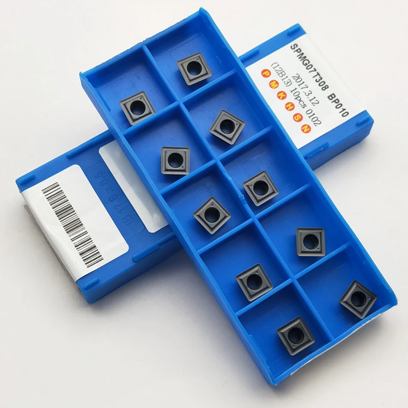 10 шт. SPMG07T308 BP010 высокое качество u-дрели Индексируемые вставные дрели сменные