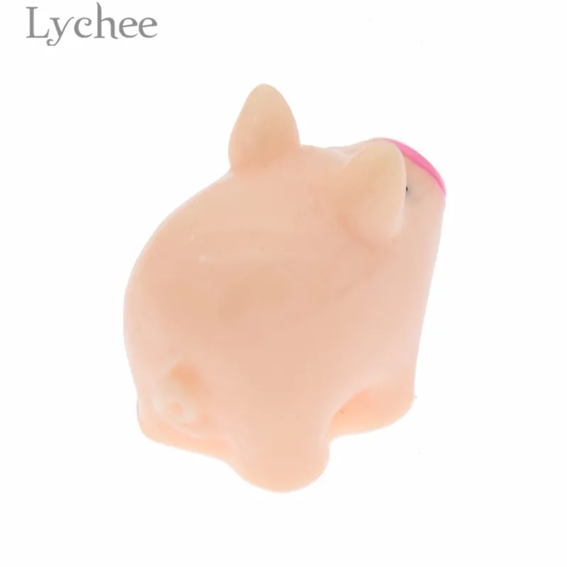 Lychee Life 10 шт. Kawaii полимерная свинка микро ландшафтный дизайн миниатюрные милые