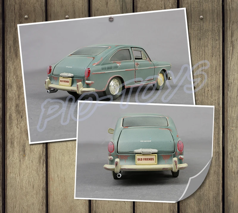 New Arrival Gift 1967 Old Version 1/24 Metal Model Classic Car Toys Collection Beauty Static History Witness Rusting Decoration |