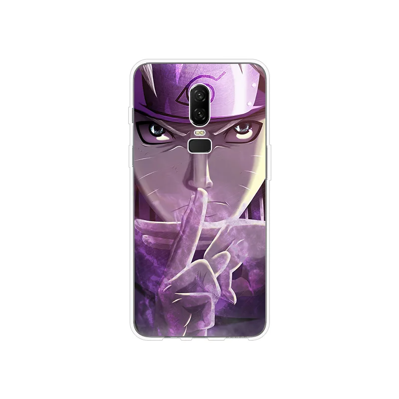 Uzumaki Naruto Patterned Silicone Case For OnePlus 5 5T 6 6T Soft Cover Shell Couqe T Phone |