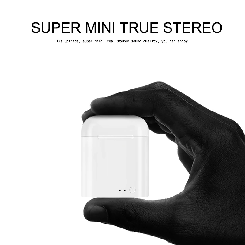I7S TWS мини наушники Bluetooth настоящие стерео гарнитуры беспроводные Airdots для Apple iPhone 7