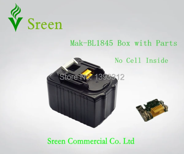 Новая замена механические инструменты батарея чехол для Makita пластик в виде