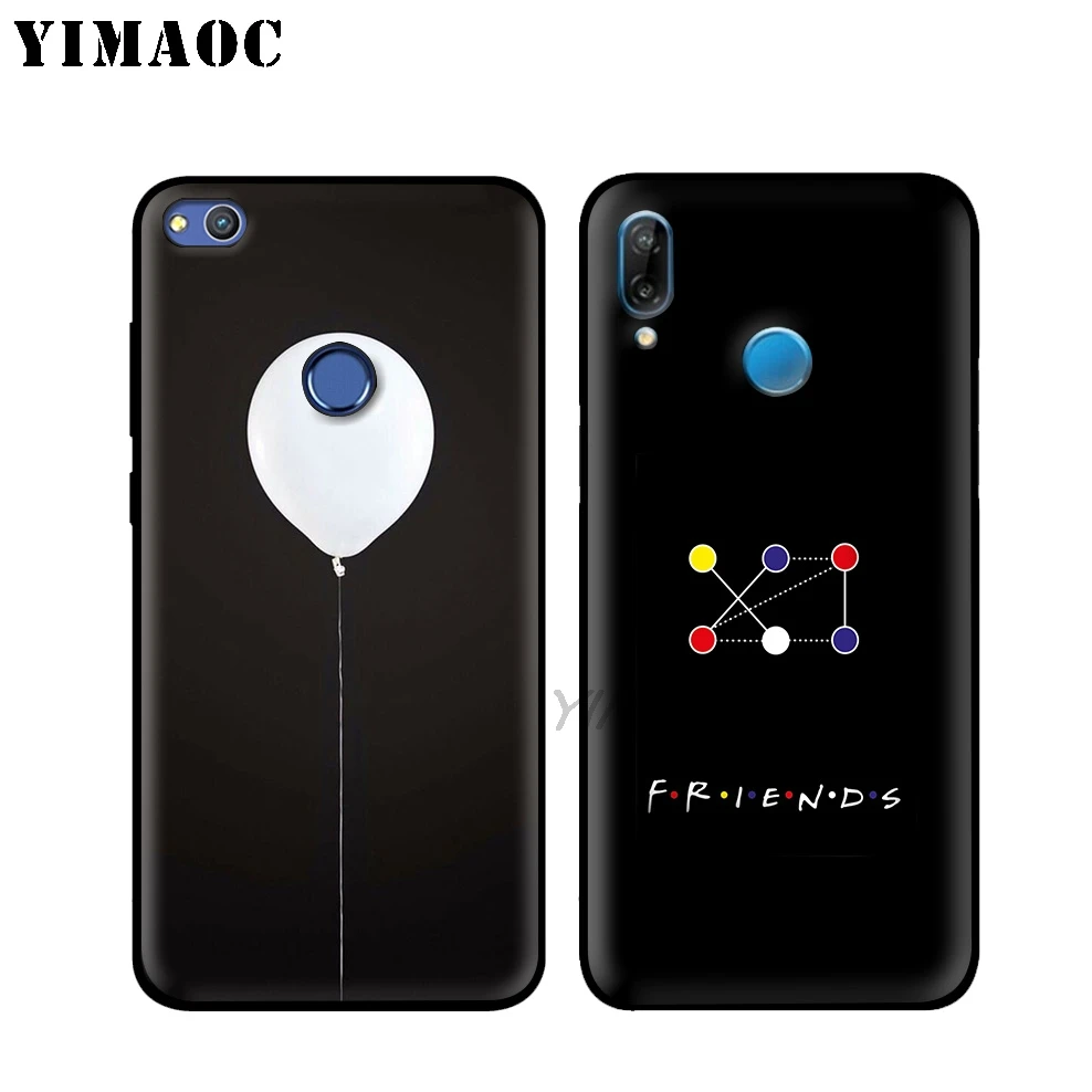 YIMAOC Friends Tv Show Funny Soft Case for Huawei Honor Mate 20 9X Note 10 Pro 8X 8 6A 7A 7X 7C Y9 Y7 Y6 Prime 2018 2017 View |