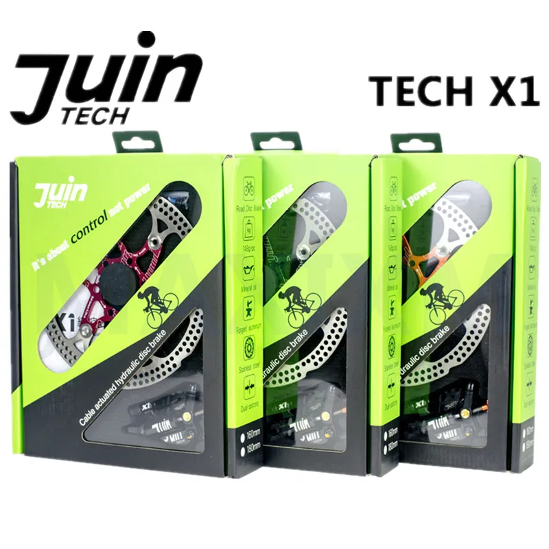 Juin Tech X1 Hybrid Road Disc Brake Advanced Cable Pull суппорт с охлаждающим плавником