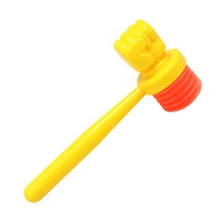 15cm hammer noise maker child whistle training toddler baby kids handle plastic durable built in whistle toddler toys