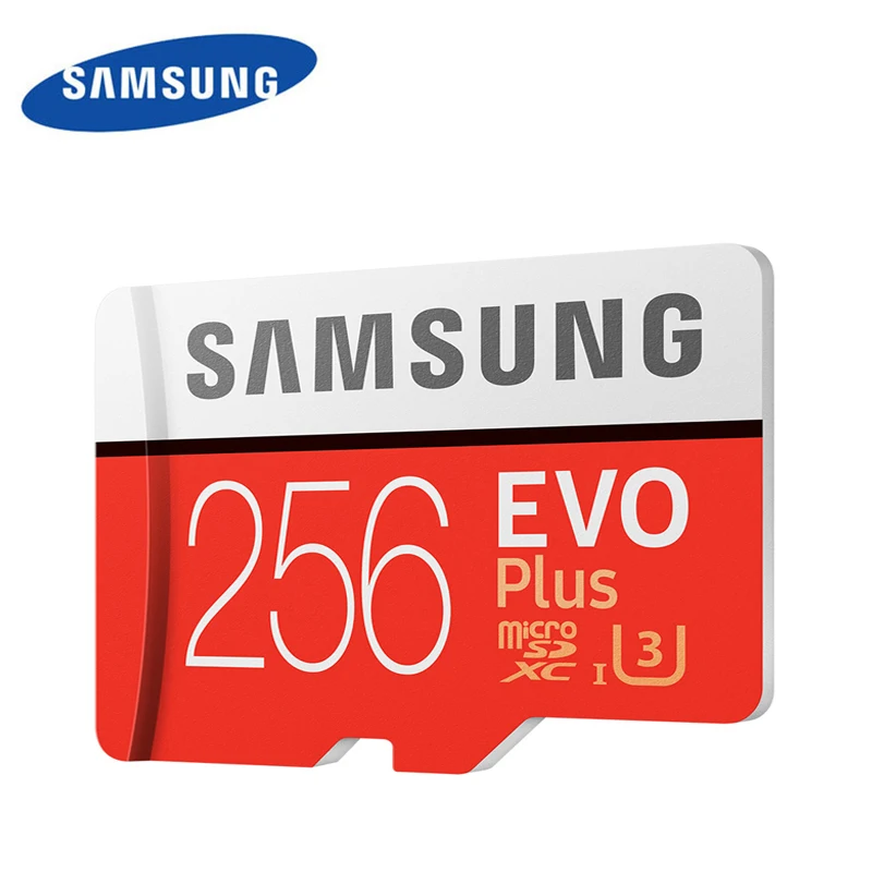Высокоскоростная карта памяти SAMSUNG EVO Plus класса 10 U1 U3 micro sd 32 Гб 64 128 ГБ 256 de memoria TF