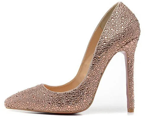 Женские туфли лодочки с острым носком на высоких шпильках|elegant wedding shoes|wedding shoespointed