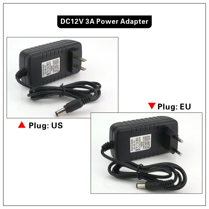 3A LARZI AC 100 V-240 V к DC 12V 1A 2A 3A 5A 6A трансформаторы для освещения адаптер питания конвертер зарядное устройство для светодиодные ленты светильник - Цвет: 3A