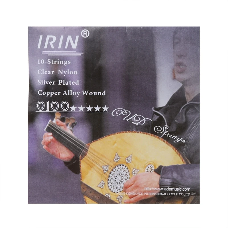 10 шт./компл. 0100 Oud струны чистая нейлоновая нить Посеребренная Медная
