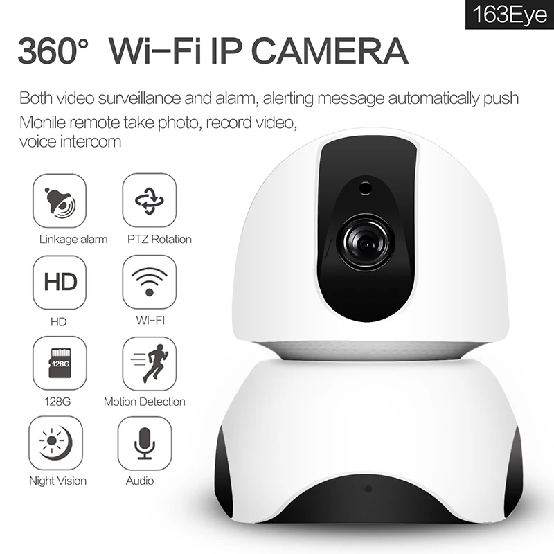

IP-видеокамера с датчиком движения, 1080P, Wi-Fi