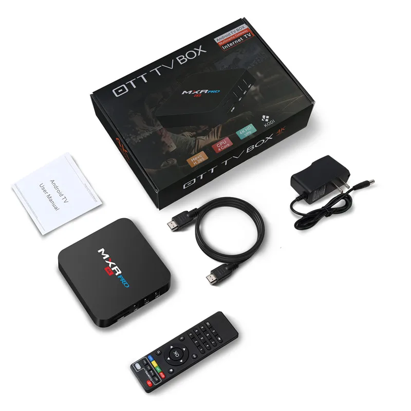 ТВ приставка MXR PRO RK3328 Rockchip Android 8 1 4 ГБ 32 2 4G/5 0G WIFI 100M Bluetooth|tv box|tv box 4gbtv 4gb 32gb |