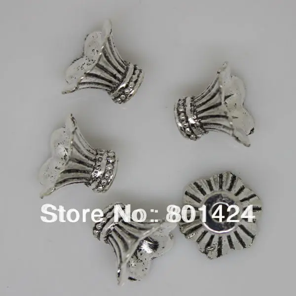 Шапочки для бусин в тибетском стиле бусины с разделителем ювелирных изделий