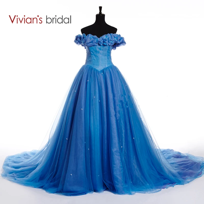 Vivian's Bridal/Лидер продаж свадебное платье Золушки бальное с аппликацией в виде