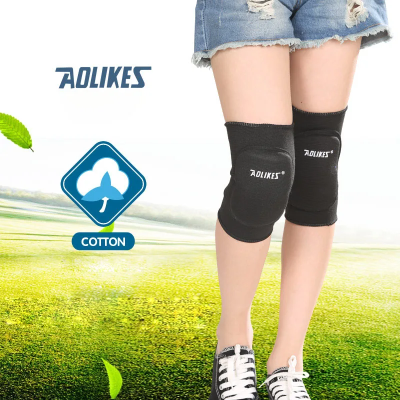 AOLIKES 1 пара Новые Детские наколенники для лыжного спорта ползания безопасные
