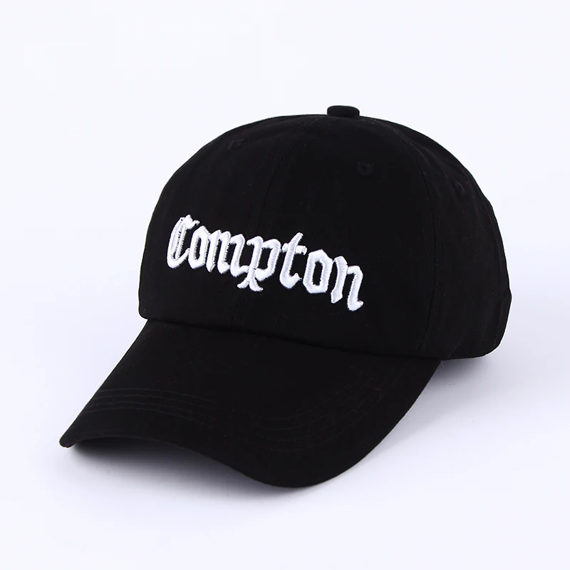 Бейсболка Compton скейтборд бренд Кепка для гольфа с застежкой сзади головные уборы для мужчин и женщин хип-хоп bone aba reta casquette de marque touca chapeu