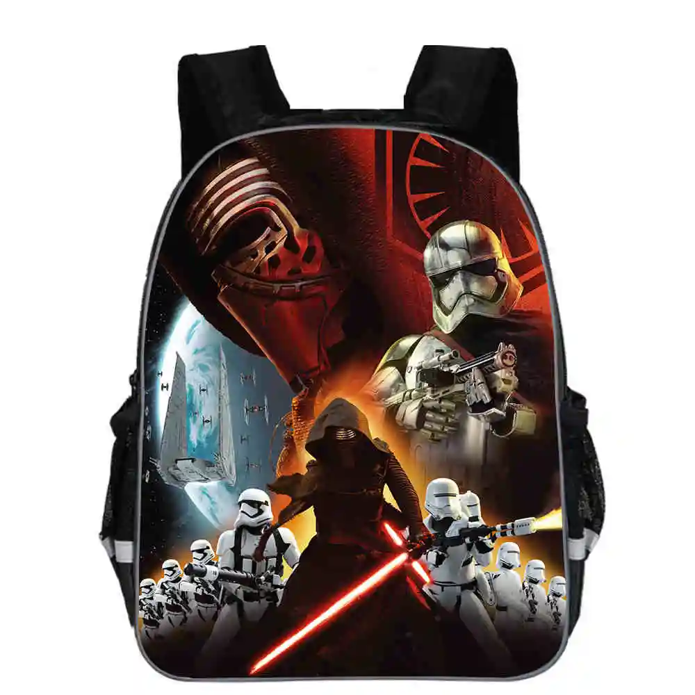 Звездные Войны Рюкзак аниме BB-8 R2 Дарт Вейдер йода джедай повседневные школьные сумки для малышей, мальчиков и девочек подростков Mochila подарочная сумка - Цвет: Z