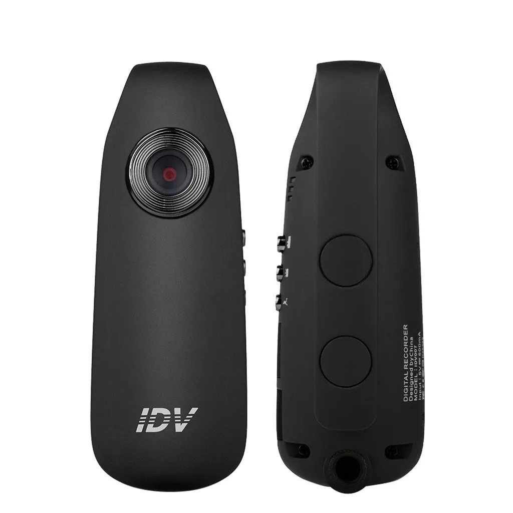 Black Портативный ручной HD 1080p мини-камера DVR наблюдения ИК ночного видения рекордер видеокамера Actie Kleine камера видео DV Z527 - Цвет: Black