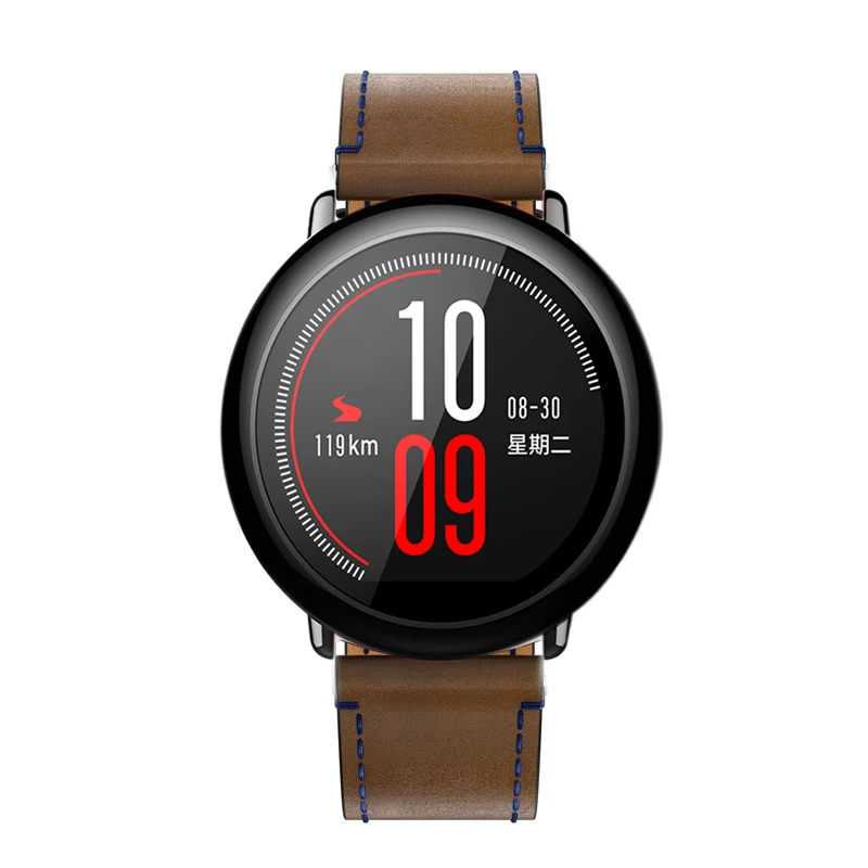 Кожаный ремешок 22 мм для смарт часов Samsung Gear S3 Frontier/классический браслет Huami