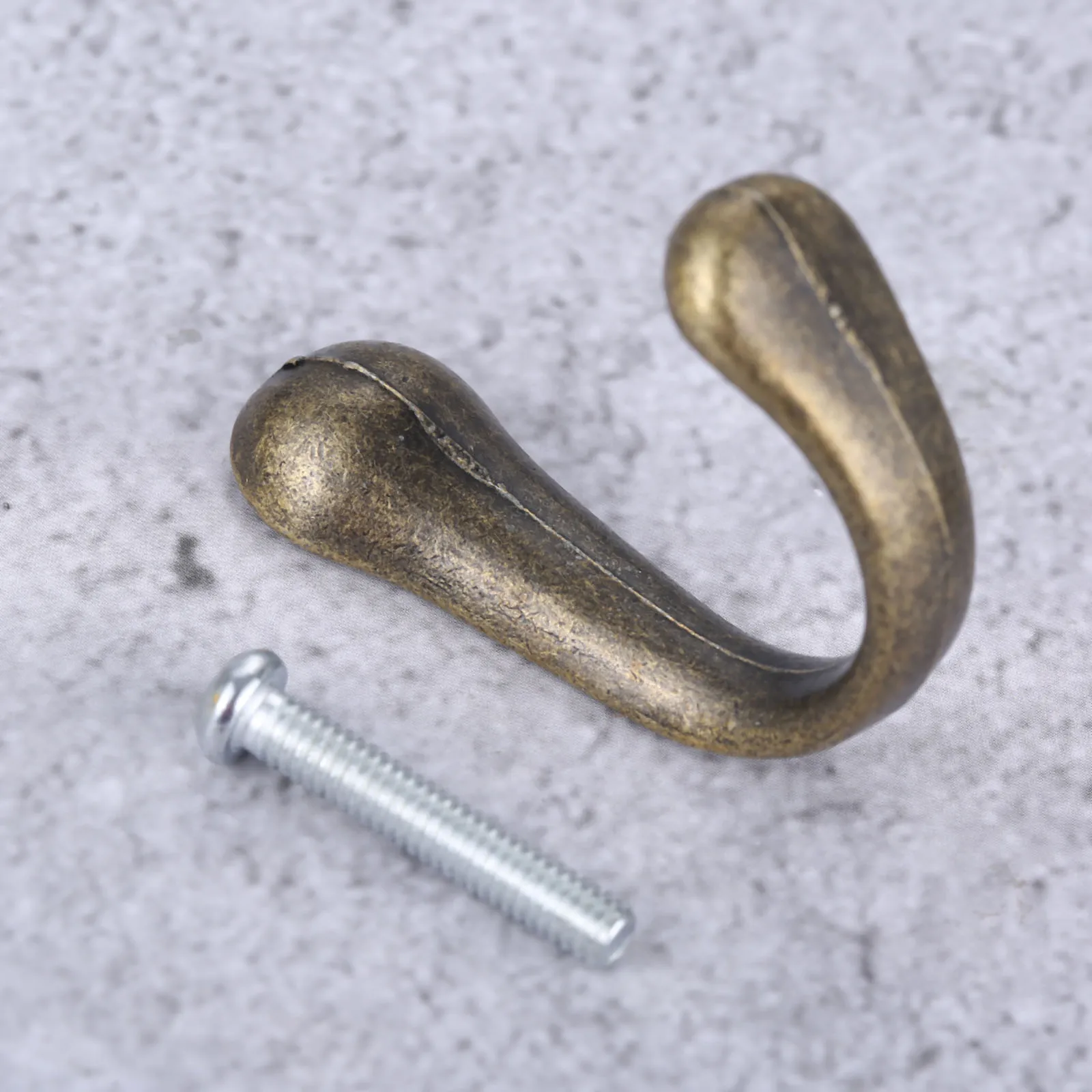 10 шт. винтажные бронзовые настенные крючки вешалки для одежды полотенец дверные