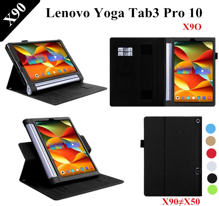 Чехол подставка из искусственной кожи для Lenovo YOGA Tab 3 Pro 10 X90 X90F X90L|yoga tab 3|tab 3yoga |