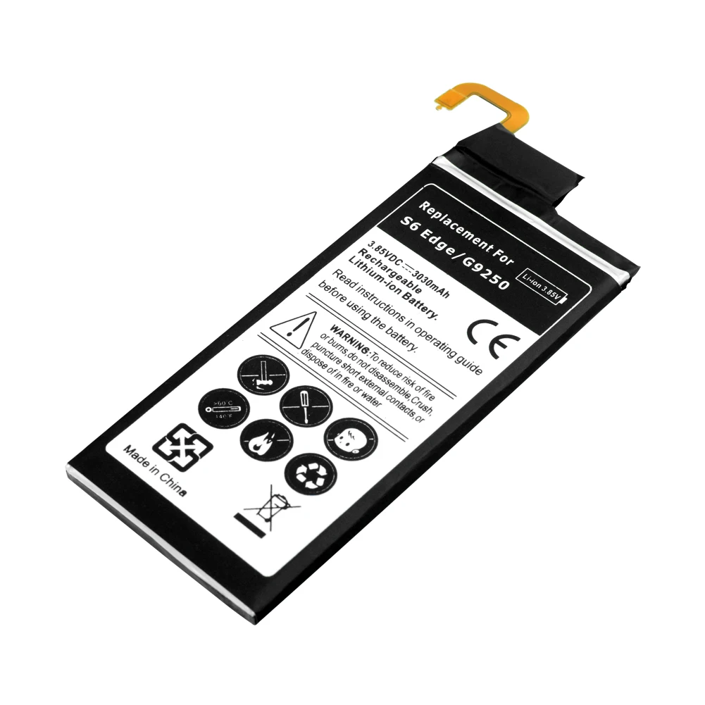 Смартфон 3 85 mAh 3030 V литий ионная аккумуляторная батарея для Samsung Galaxy S6 край G9250 G925V