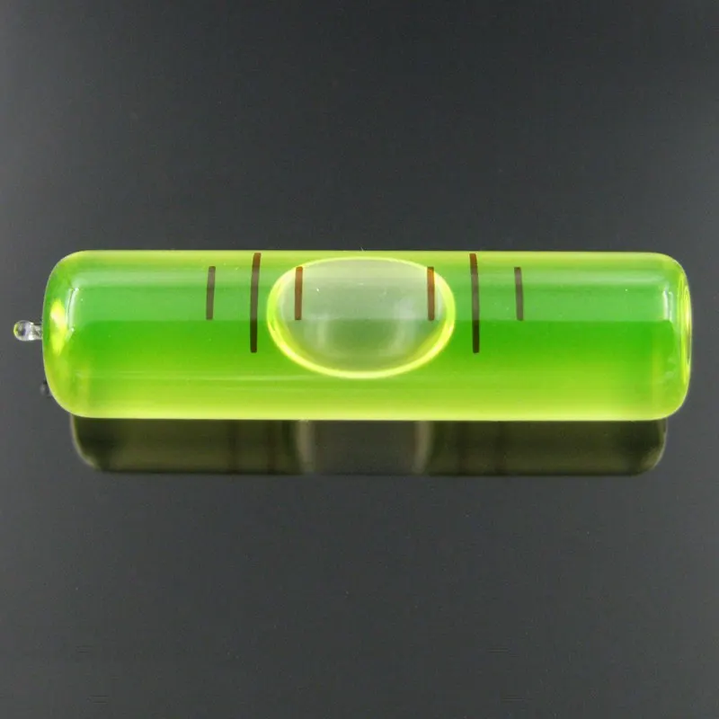

QASE 8*33mm Tube Spirit Level Bubble Level Vial for Optoelectronic Instruments Total station 5'/2mm