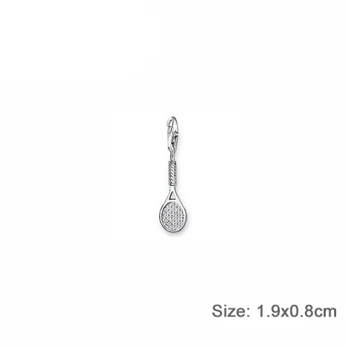 Классические теннисные ракетки Diy амулеты подходят браслеты и ожерелья