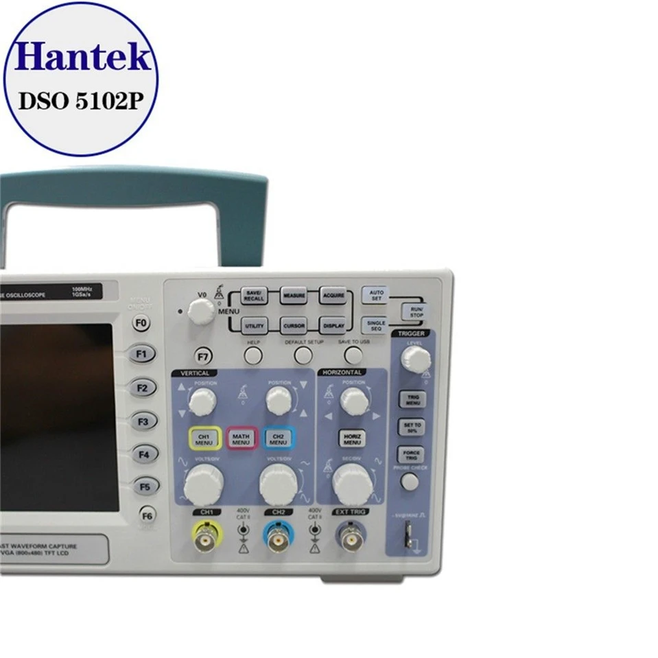 Hantek DSO5072P/DSO5102P/DSO5202P Digital Storage Oscilloscope 2channels 1gsa/s 7'' Tft Lcd Better Than- Ads 1102cal | Инструменты