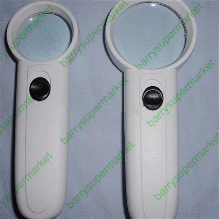 10 шт. ручной 10X лупа для чтения светодиодный светодиодной подсветкой |