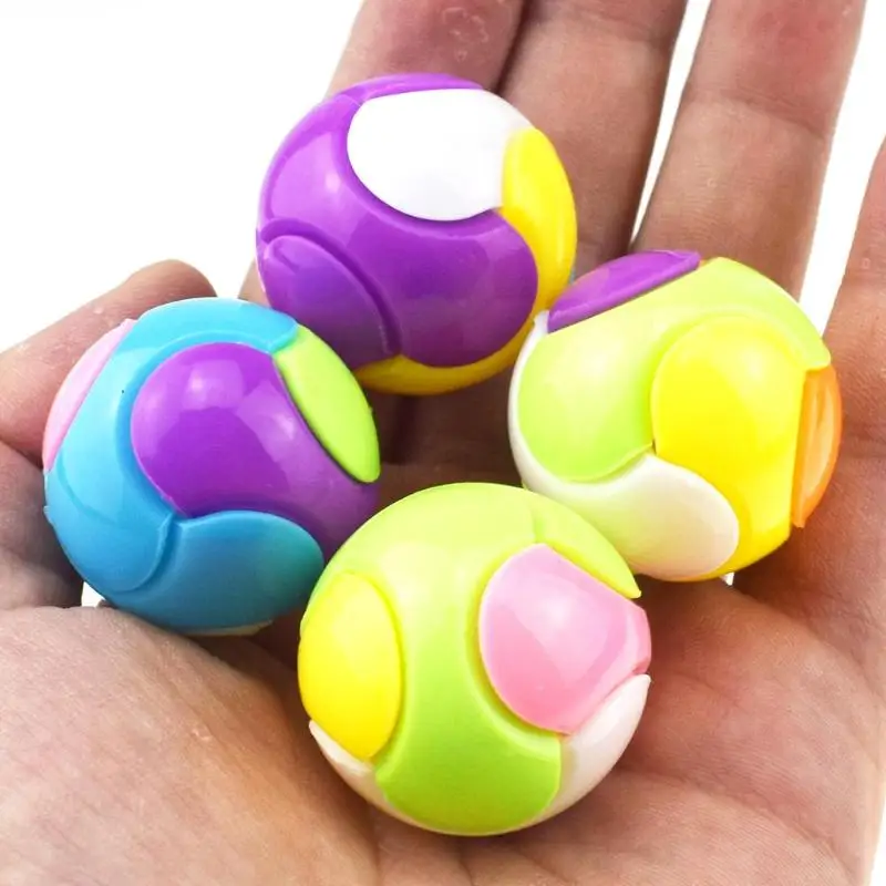 Мини DIY 6 лепестков Собранный шар капсула игрушка головоломка игрушки смешное яйцо подарки