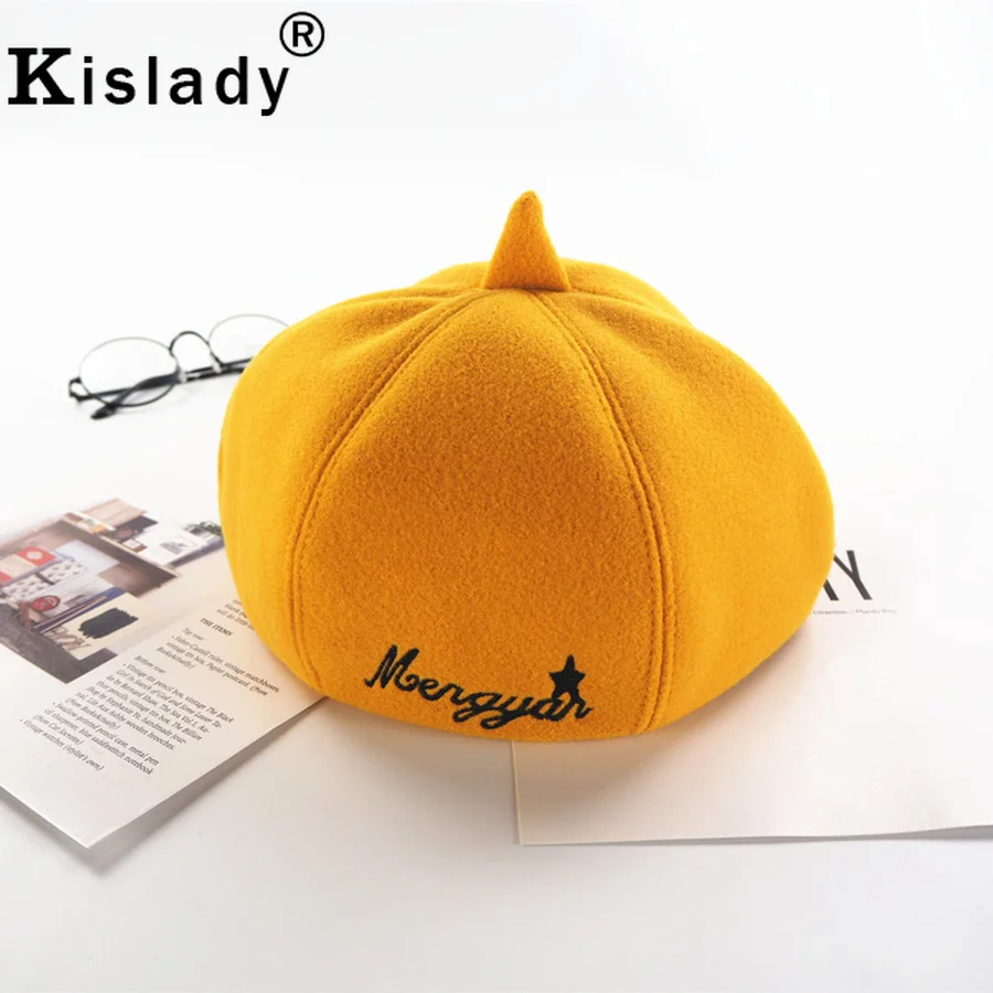 Kislady литературная многоцветная Классическая газетная шапка Горячая мода милые