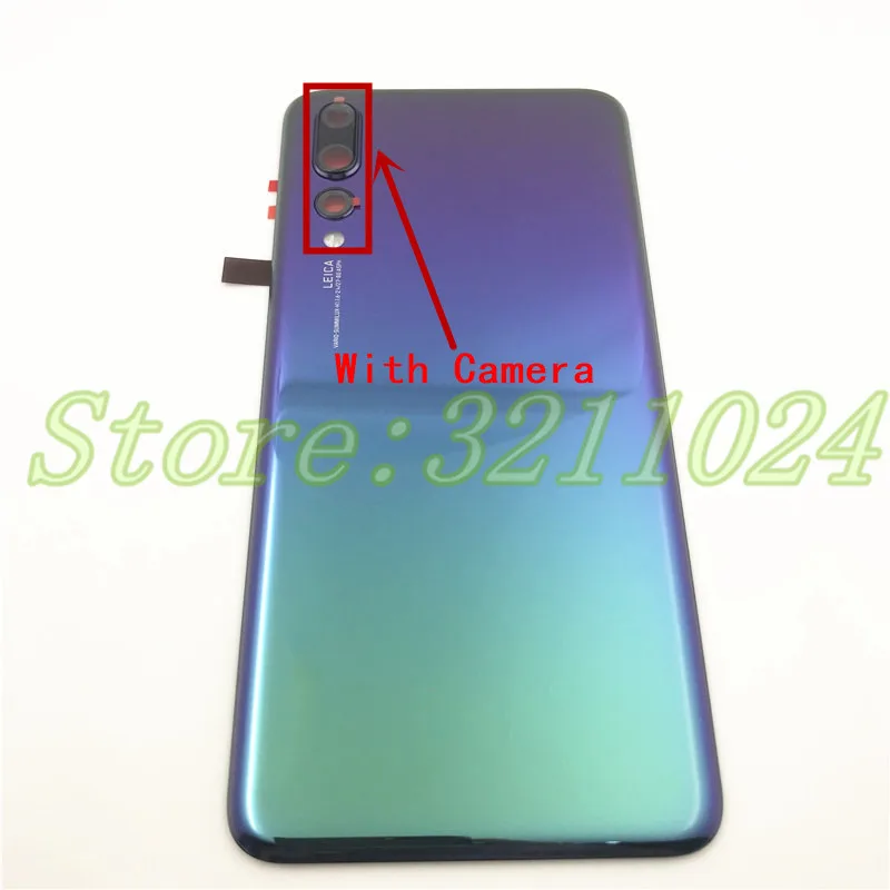 Оригинальное стекло 6 1 &quotдля Huawei P20 Pro Задняя крышка батареи задняя дверь корпус