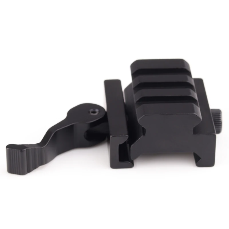 Черное металлическое быстроразъемное крепление для qr блока адаптер 20 мм