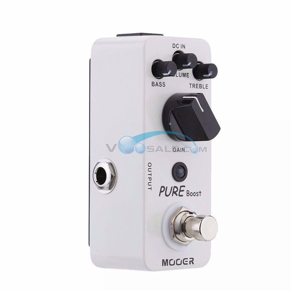 Mooer Pure Boost Clean Booster электрогитара педаль эффектов хорошее украшение оригинального