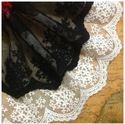 5 ярдов/партия кружевная ткань для одежды ширина 11 см|lace fabric material|handmade lacewhite lace trim |