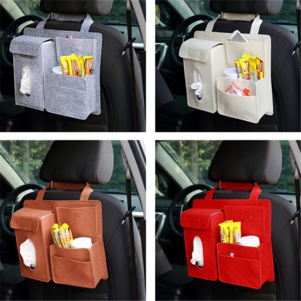Car Styling Storage Bag Organizer Tissue Box Pouch Back Seat Auto Backseat Interior Accessories | Автомобили и мотоциклы