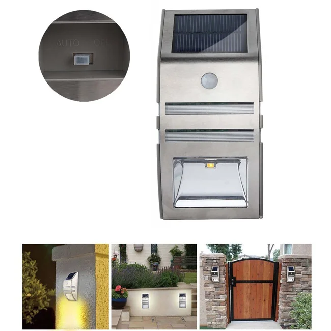 Солнечный СВЕТ Настенный Светильник с Motion Sensor|light with motion sensor|with sensorled light led |