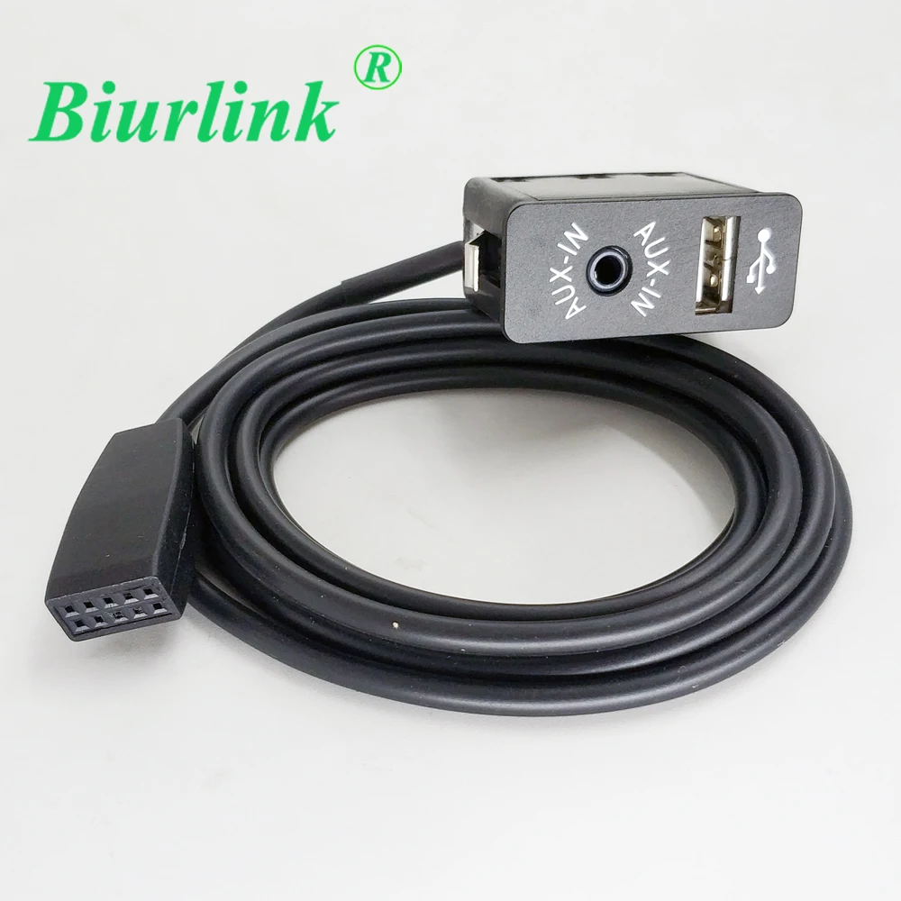 Biurlink оригинальная автомобильная сменная деталь для чейнджера компакт-дисков AUX в