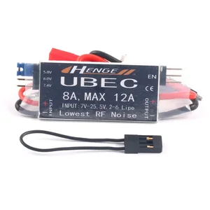 Выход HENGE 8A UBEC 5 В6 в 6 А8 А макс. 12 а вход 7-25,5 в 2-6S Lipo  6-16 ячеек Ni-MH переключатель режима BEC для радиоуправляемого вертолета